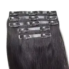 seamless clip ins straight