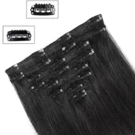 clip in extensions for black hair